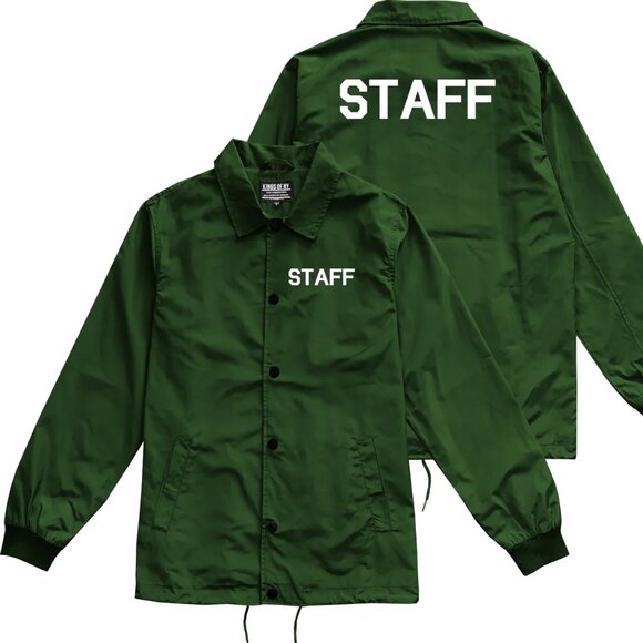 Staff Club Concert Event Men's Coaches Jacket - Kings of NY - Picture 1 of 4